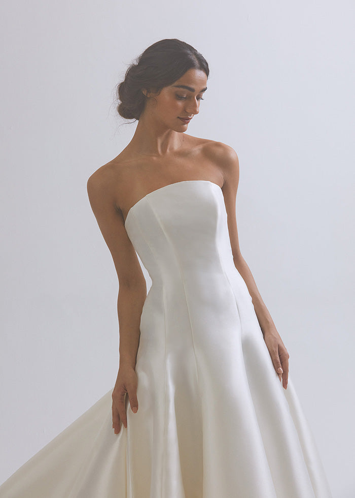 VALENTINA Dress | Luxury Italian Mikado Bridal Gown | Marcela Giocanti