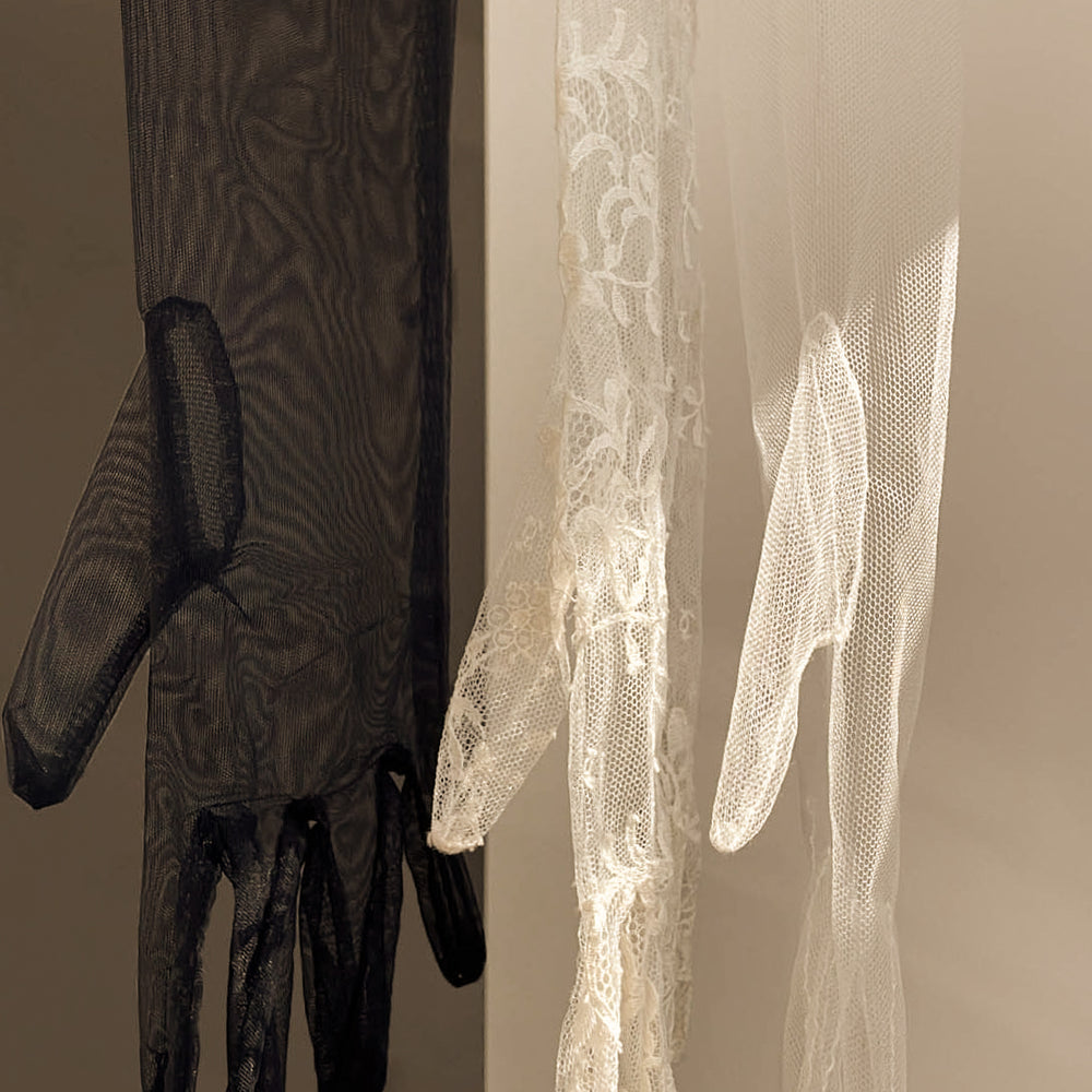 
                  
                    black tulle opera gloves bride accessories for wedding day wedding accessories shop
                  
                